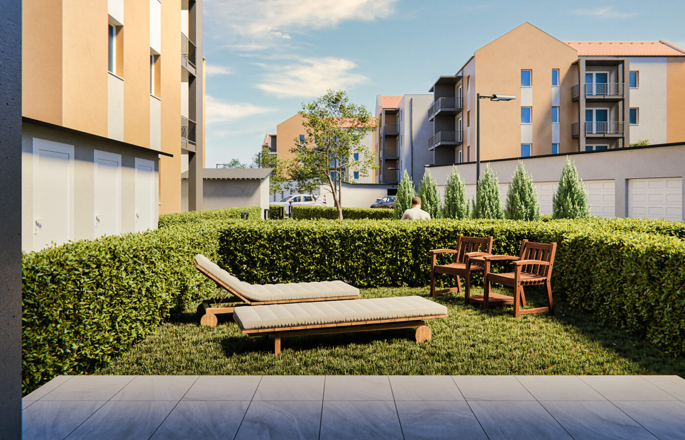 NAPSUGÁR Lakópark – B. épület, földszint 08. lakás
